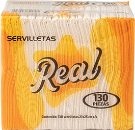 Servilletas Real 130Pzas